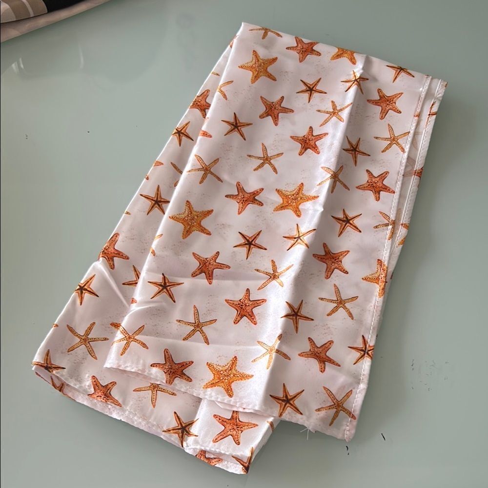 Starfish Patterned scarf S55
